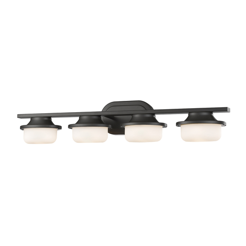 Z-Lite Optum Bronze LED Bathroom Light by Z-Lite 1917-4V-BRZ-LED