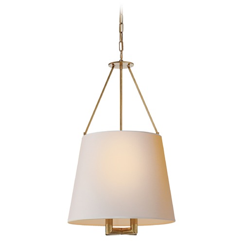 Visual Comfort Signature Collection J. Randall Powers Dalston Pendant in Antique Brass by Visual Comfort Signature SP5020HABNP