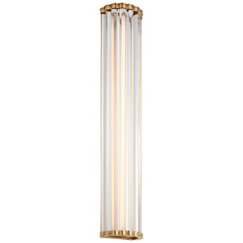 Chapman & Myers Kean 28-Inch Sconce in Brass by Visual Comfort Signature