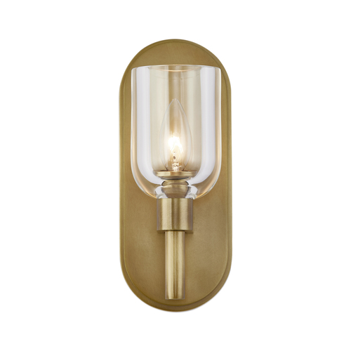 Alora Lighting Alora Lighting Elisa Carlucci Lucian Vintage Brass Sconce WV338101VBCC