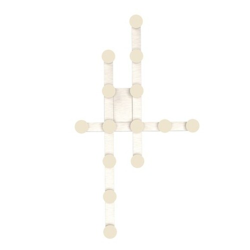 Rezz Brushed Nickel LED Flush Mount by Kuzco Lighting