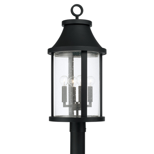 Capital Lighting Bridger Black Post Light