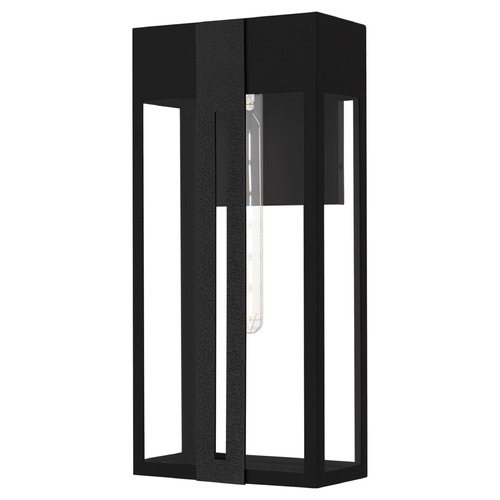 Quoizel Lighting Boswell Matte Black Outdoor Wall Light