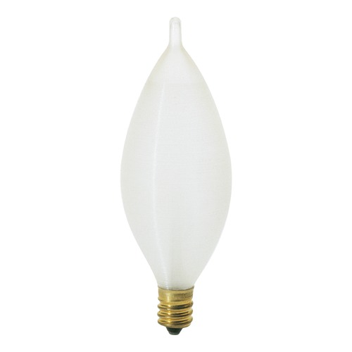 Satco Lighting Incandescent Flame Light Bulb Candelabra Base Dimmable S2705