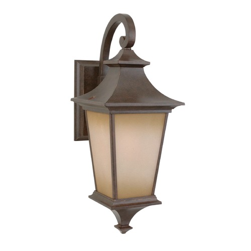 Argent 15.75-Inch Aged Bronze Outdoor Wall Light by Craftmade Lighting