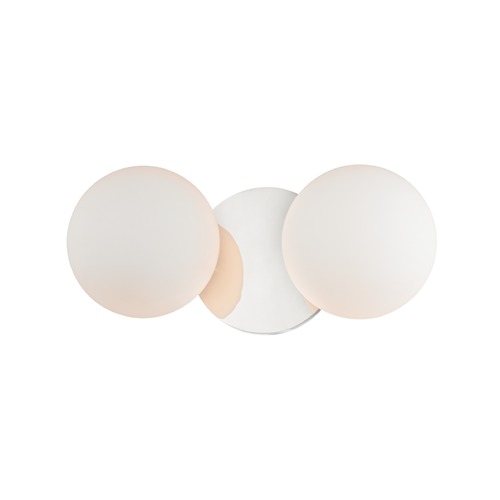 Baird Polished Chrome Bathroom Light by Hudson Valley Lighting