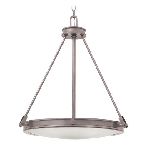 Hinkley Collier 21.50-Inch Pendant in Antique Nickel by Hinkley Lighting 3384AN