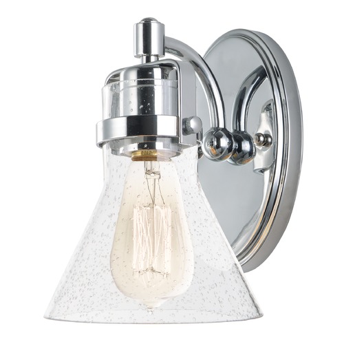 Seafarer Polished Chrome Sconce by Maxim Lighting