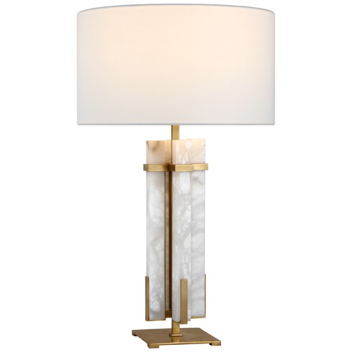Visual Comfort Signature Collection Ian K. Fowler Malik Table Lamp in Antique Brass by Visual Comfort Signature S3910HABALBL