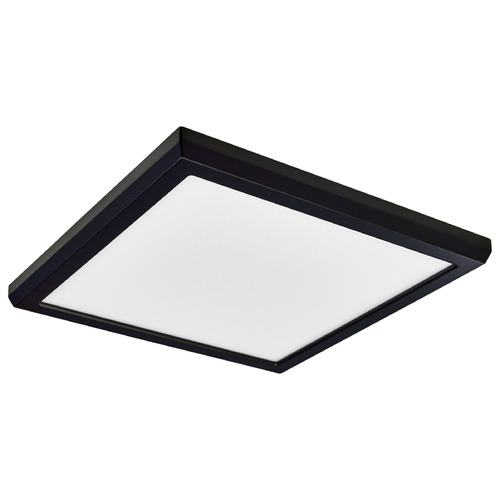 Satco Lighting Blink 9-Inch 13W 5CCT LED Flush Mount in Black by Satco Lighting 62-1725