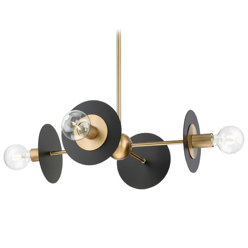 Progress Lighting Progress Lighting Trimble Brushed Bronze & Matte Black Island Light P400337-109