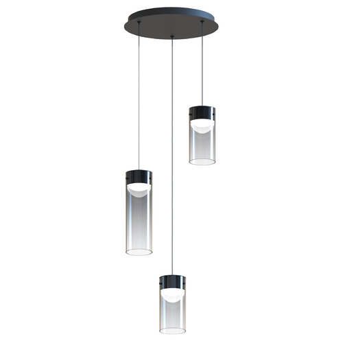 Highball Gunmetal LED Multi-Light Pendant by ET2 Lighting
