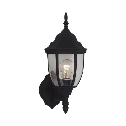 Bakersville Outdoor Wall Light in Black by Generation Lighting