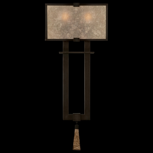 Fine Art Lamps Fine Art Lamps Singapore Moderne Brown Patinated Bronze Sconce 600550ST