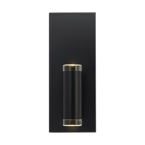 Visual Comfort Modern Collection Dobson II LED Bath Light in Matte Black by Visual Comfort Modern 700BCDBS1B-LED930