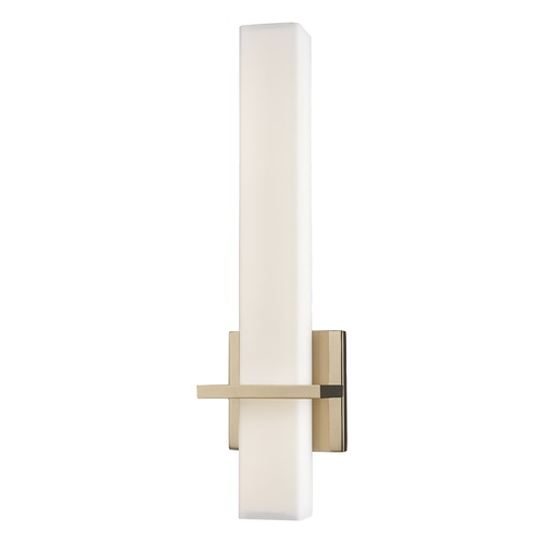 Nepal Brushed Gold LED Sconce by Kuzco Lighting