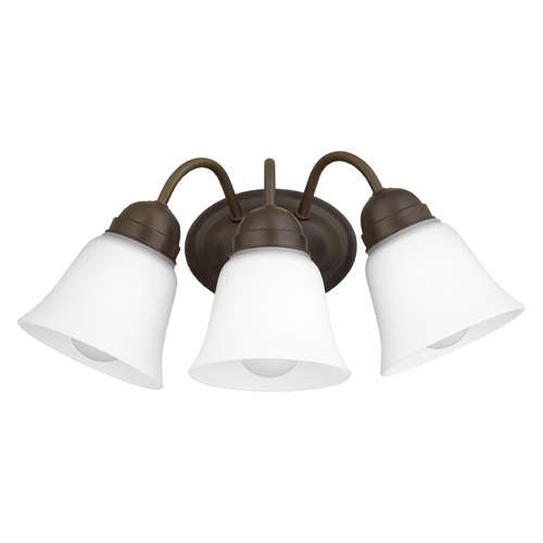 Oiled Bronze Bathroom Light by Quorum Lighting