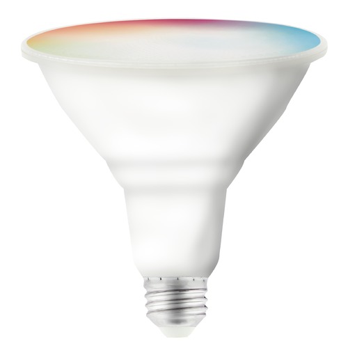 15W PAR38 LED RGB & Tunable White Starfish IOT 120V 1200 Lumens Dimmable by Satco Lighting