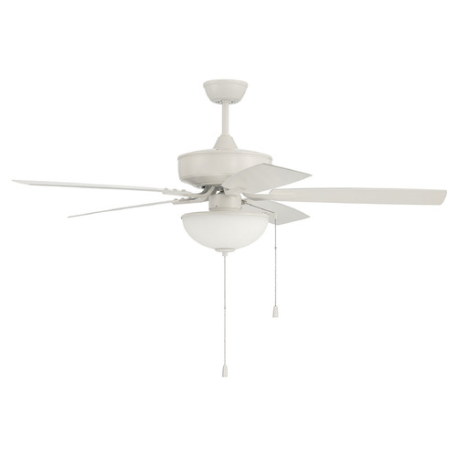 Craftmade Lighting Outdoor Pro Plus 211 White LED Ceiling Fan by Craftmade Lighting OP211W5