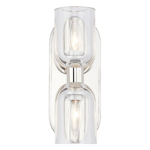 Alora Lighting Alora Lighting Elisa Carlucci Lucian Polished Nickel Sconce WV338902PNCC