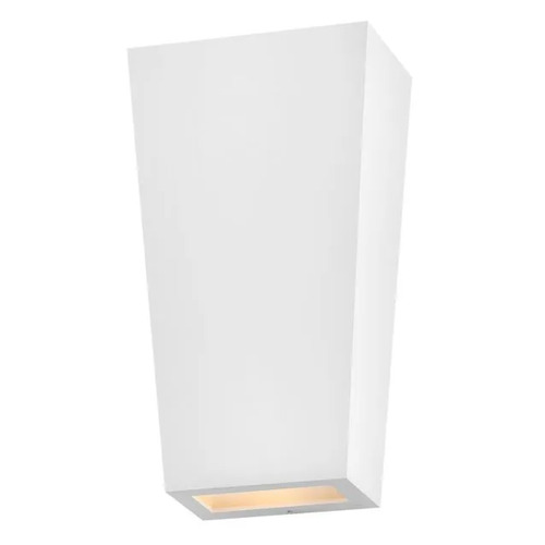 Cruz 11-Inch LED Outdoor Wall Light in White by Hinkley Lighting