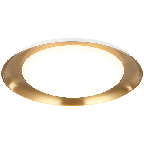 Matteo Lighting Lalonde White LED Flush Mount by Matteo Lighting M12218WHAG