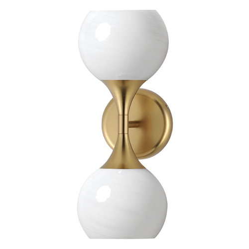 Maxim Lighting Neve Natural Aged Brass Sconce