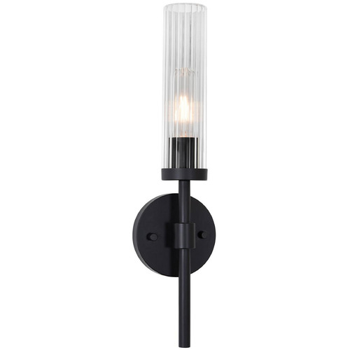Afx Lighting Huntington Black Sconce
