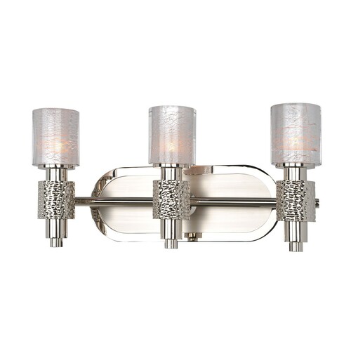 Kalco Lighting Ashington Polished Satin Nickel LED Bathroom Light by Kalco Lighting 6273PSN