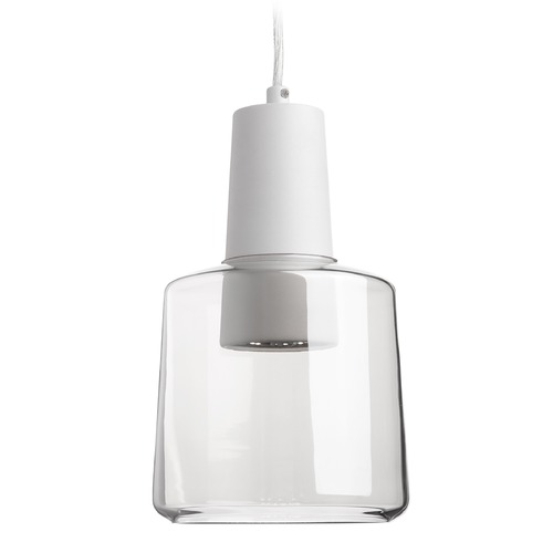 Modern White LED Mini Pendant 3000K 506LM by Kuzco Lighting