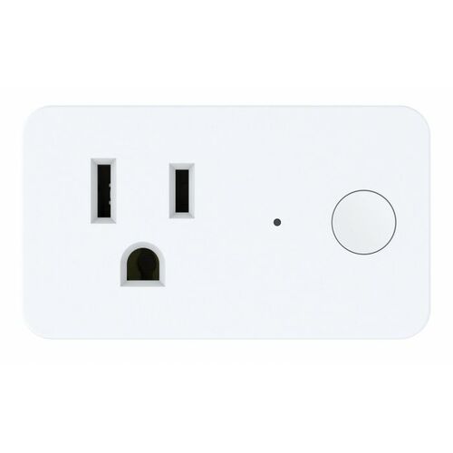 Smart WiFi Indoor Wall Plug in White by Craftmade Lighting