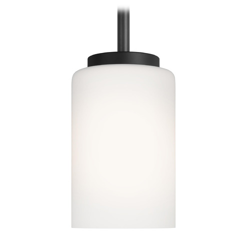 Generation Lighting Oslo Mini Pendant in Midnight Black by Generation Lighting 61160-112