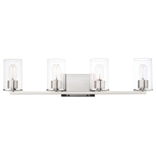 Maxim Lighting Maxim Lighting Sleek Satin Nickel Bathroom Light 11844CDSN