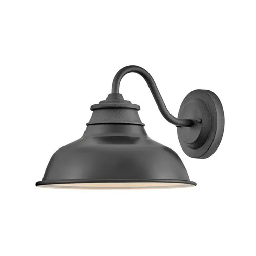 Wallace Gooseneck Barn Light in Aged Zinc by Hinkley Lighting