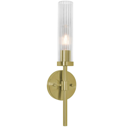 AFX Lighting Afx Lighting Huntington Light Antique Brass Sconce HNTS0518MBLB