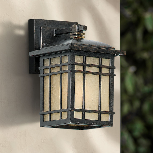 9-Inch Outdoor Wall Light by Quoizel Lighting | HC8406IB | Destination ...