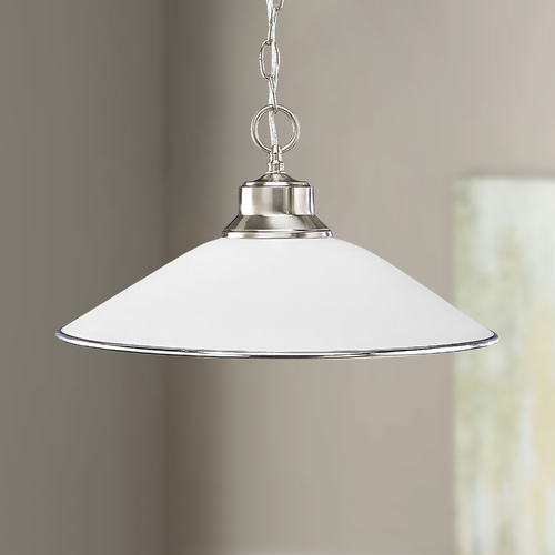 Progress Lighting 16-Inch Pendant in Brushed Nickel by Progress Lighting P5013-09