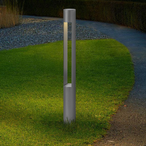 Atlantis 30-Inch 120V LED Bollard in Titanium by Hinkley Lighting