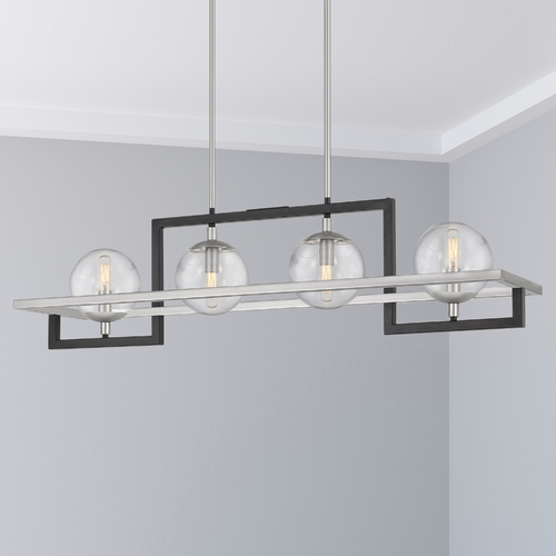 Quoizel Lighting Kane Earth Black 4-Light Chandelier by Quoizel Lighting KAN440EK