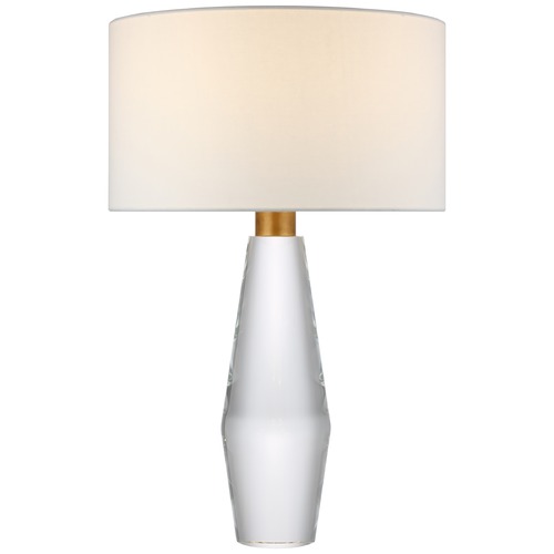 Visual Comfort Signature Collection Ian K. Fowler Tendmond Table Lamp in Clear Glass by Visual Comfort Signature S3920CGL