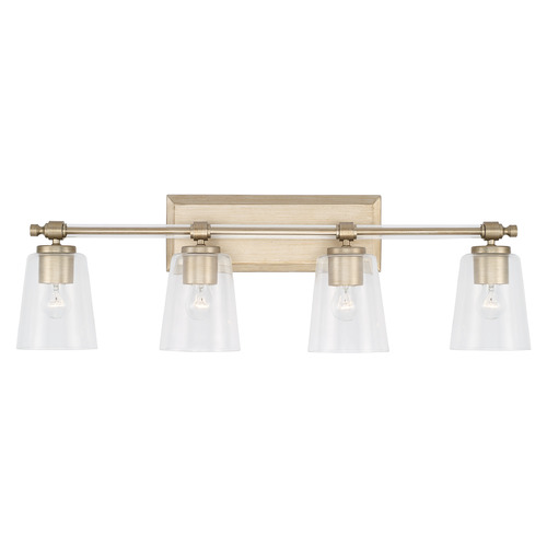 Capital Lighting Breigh 32-Inch Vanity Light in Brushed Champagne by Capital Lighting 144841BS-523