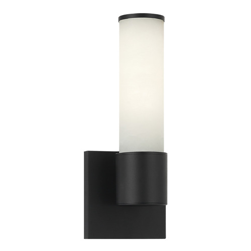 Matteo Lighting London Matte Black LED Sconce