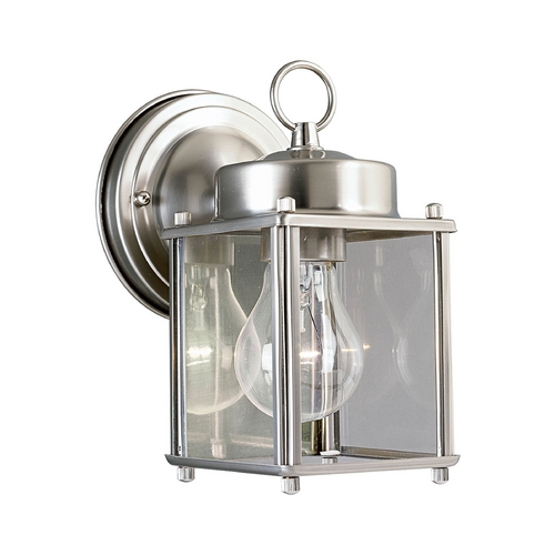 Outdoor Wall Light in Brushed Nickel by Progress Lighting