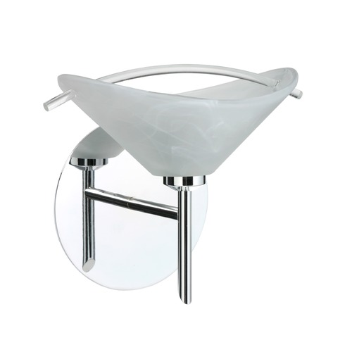 Besa Lighting Hoppi Chrome LED Sconce