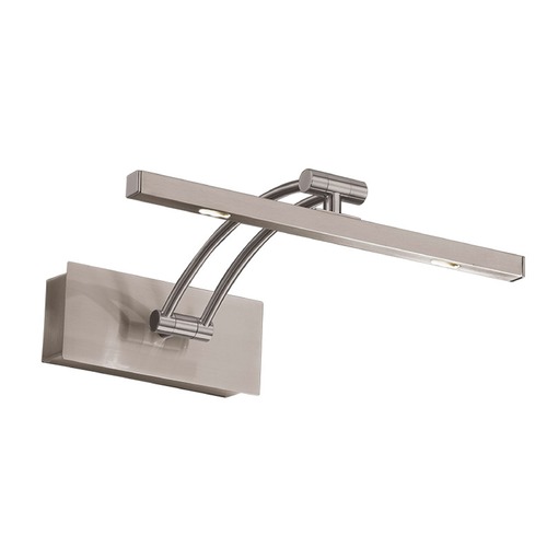 Eglo Lighting Doreen 1 Matte Nickel LED Picture Light by Eglo Lighting 202068A