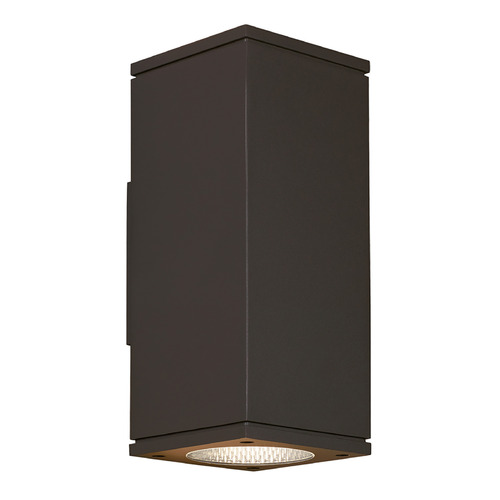 Visual Comfort Modern Collection Sean Lavin Tegel 12-Inch 2700K 10-Deg LED Outdoor Light in Bronze by VC Modern 700OWTEG82712NCZDOUNV