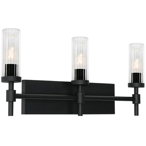 Afx Lighting Huntington Black Bathroom Light