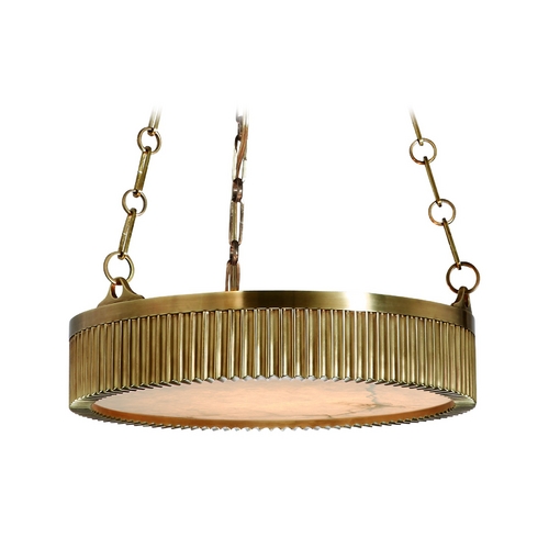 Lynden Pendant in Aged Brass by Hudson Valley Lighting