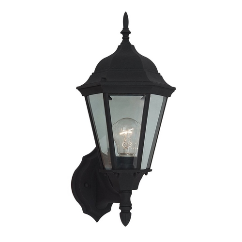 Generation Lighting Bakersville Outdoor Wall Light in Black by Generation Lighting 88941-12