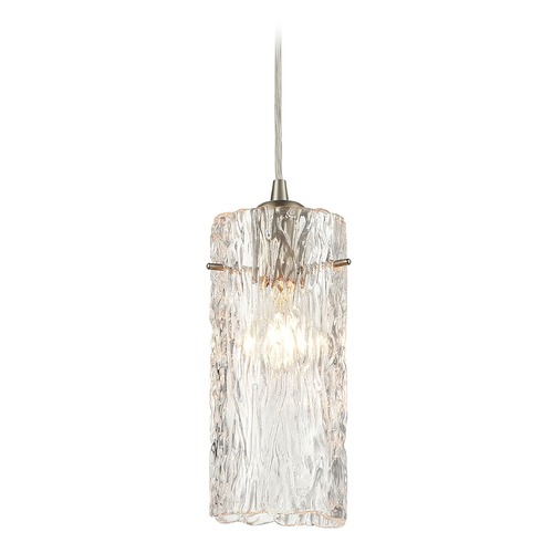 Elk Lighting Elk Lighting Roubaix Satin Nickel Mini-Pendant Light 60225/1